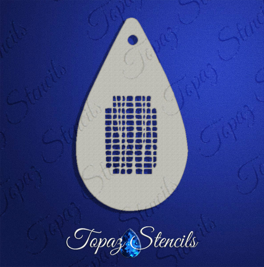 Gauze Texture stencil
