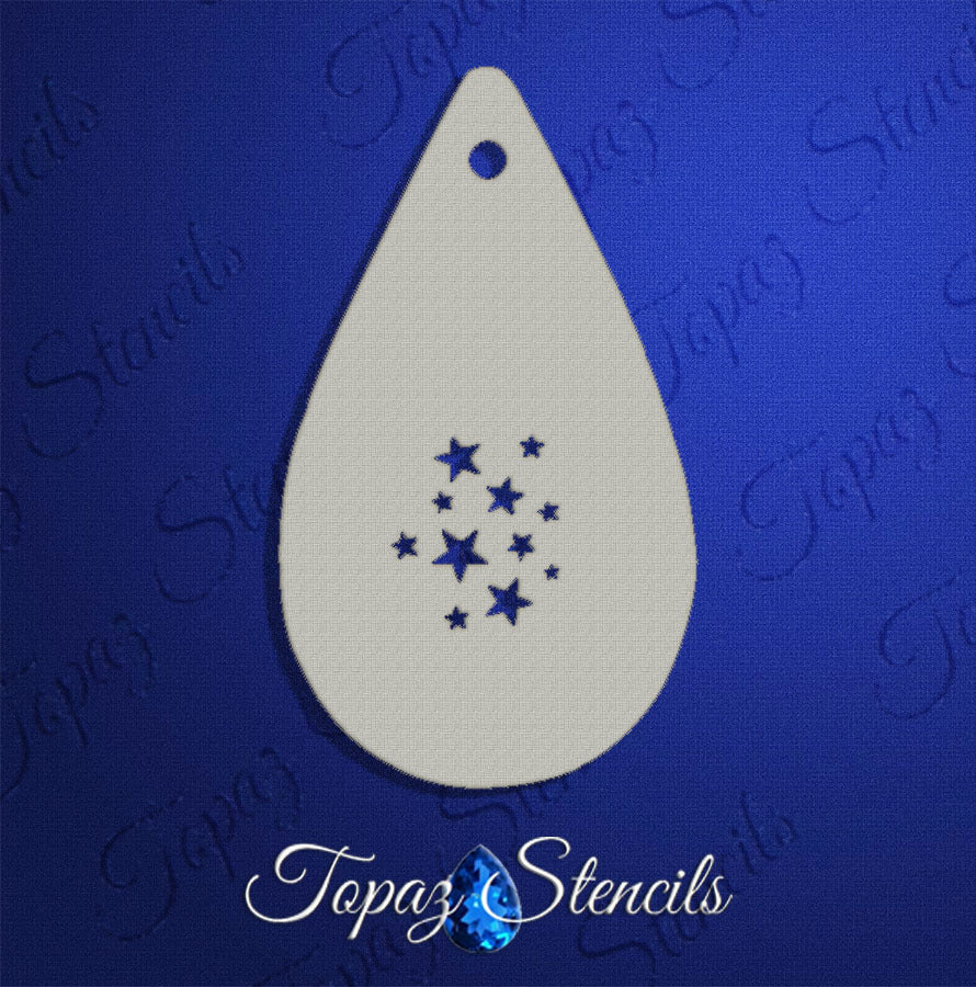 Star Cluster stencil
