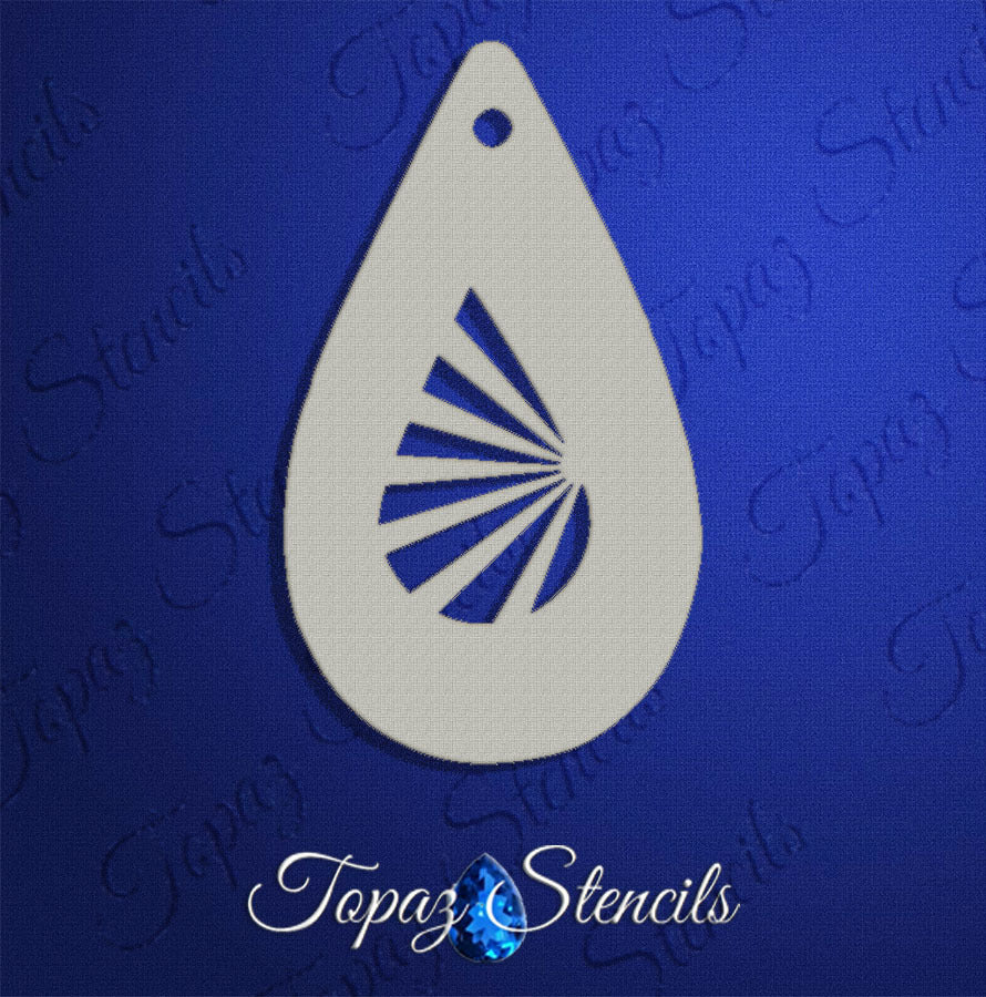 Rays Texture stencil