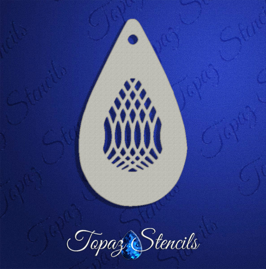 Snake Skin Texture stencil