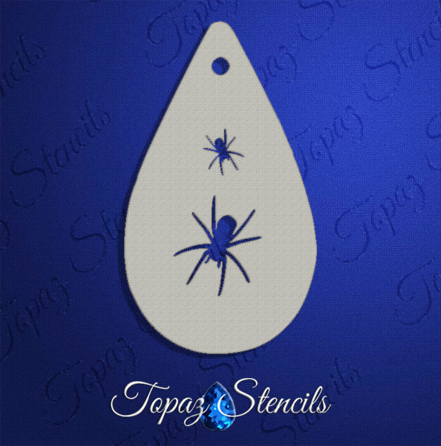 Spiders stencil