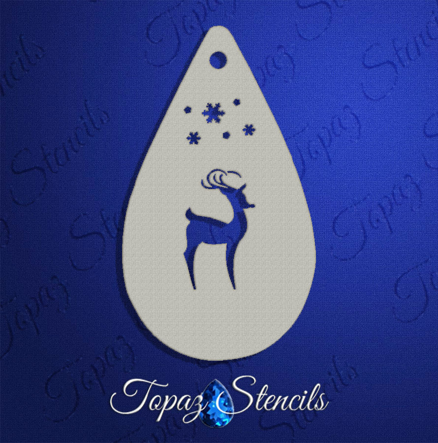 Graceful Deer stencil