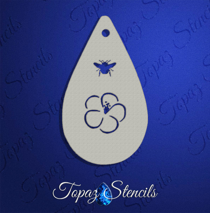 Flower stencil