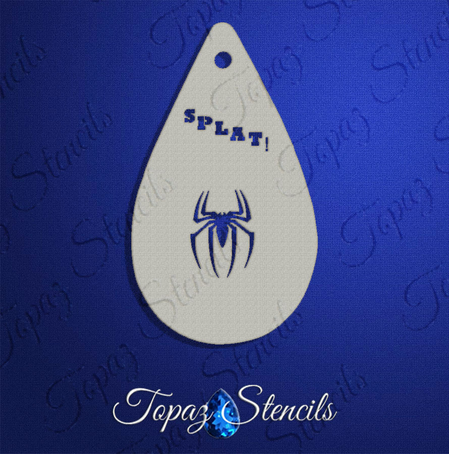 Spider man stencil