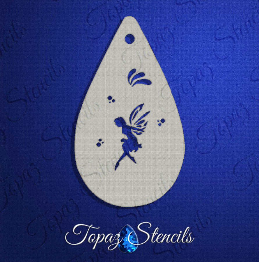 Fairy Flutter stencil