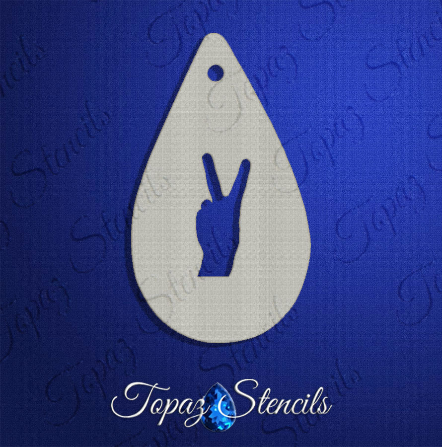 Peace stencil