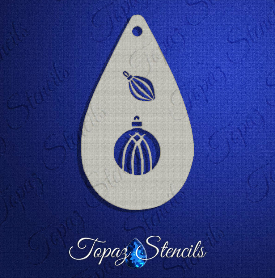 Ornaments stencil