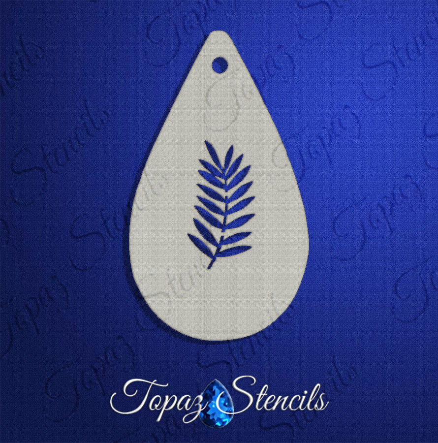 Palm Leaf stencil