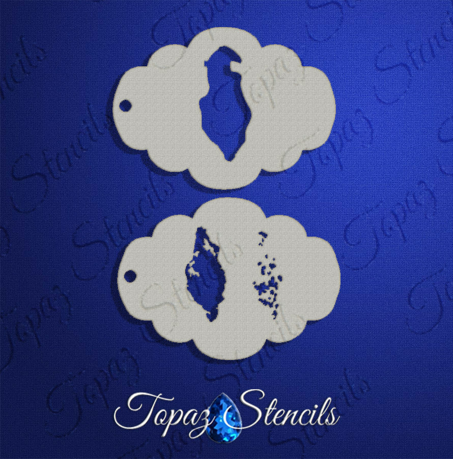 Open Wound stencil