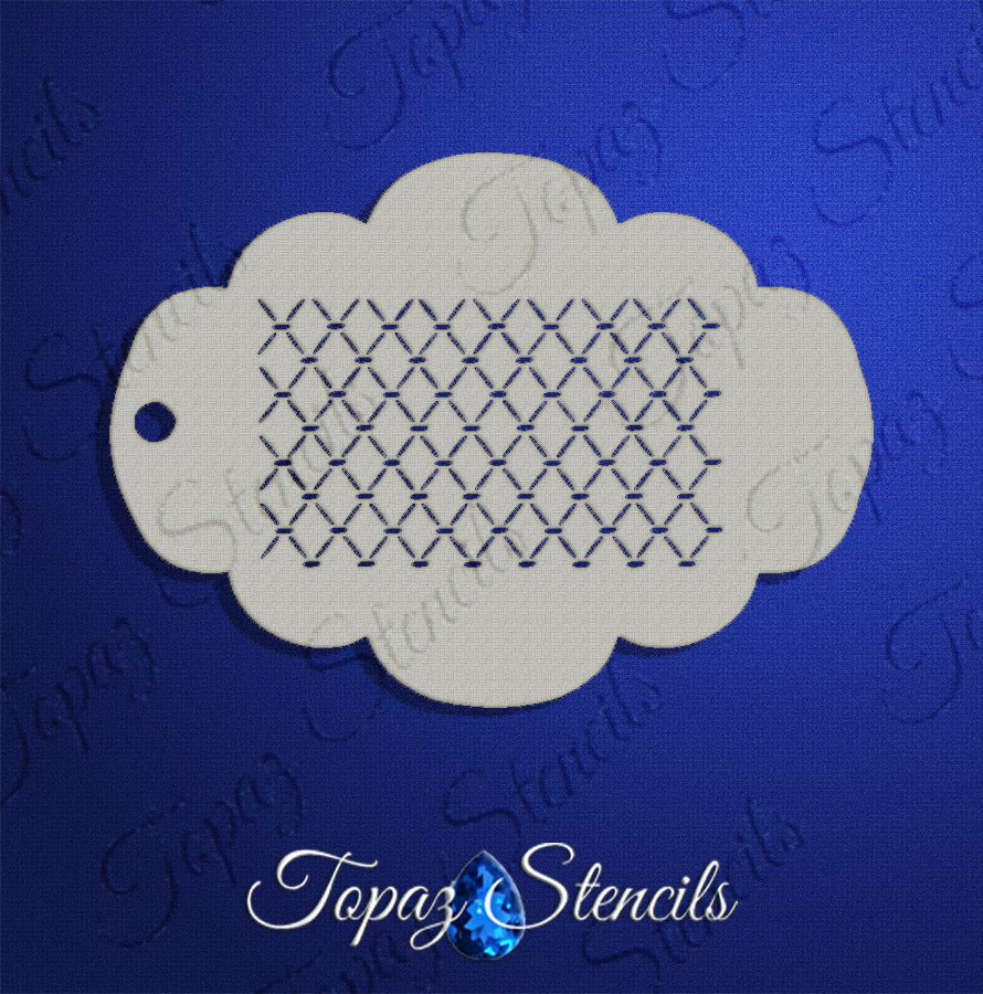 Henna Lace stencil