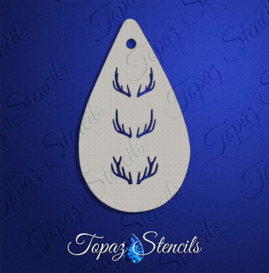 Antlers x Three stencil