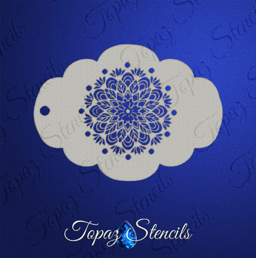 Flower Mandala stencil
