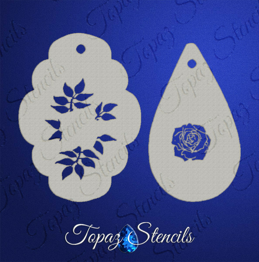 Kathy's Rose stencil