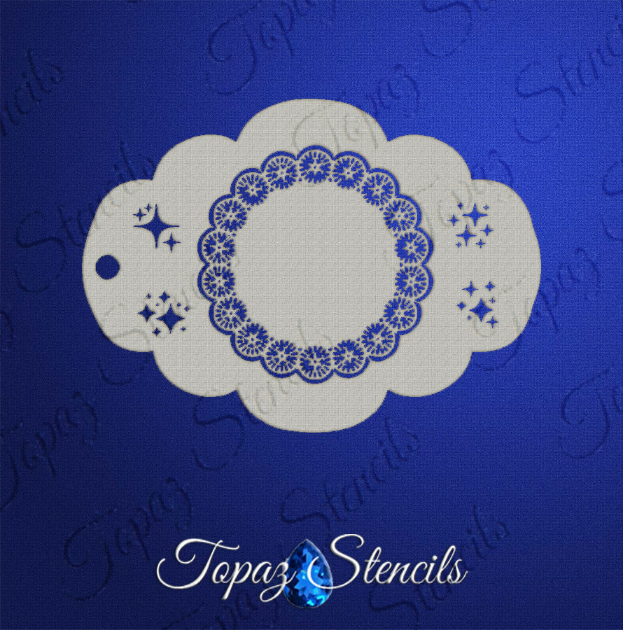 Doily Ring stencil