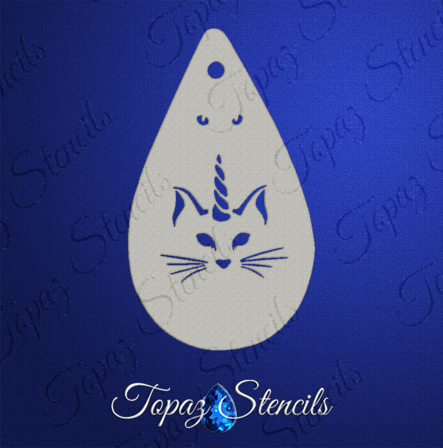 Caticorn stencil