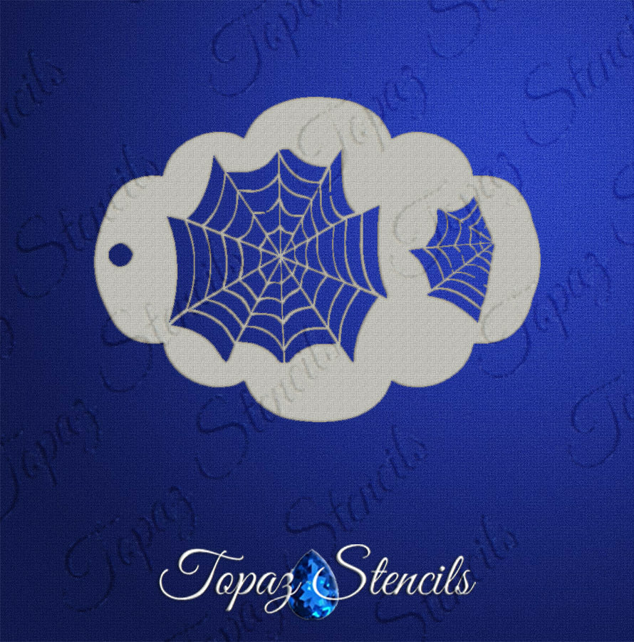 Spider Webs stencil