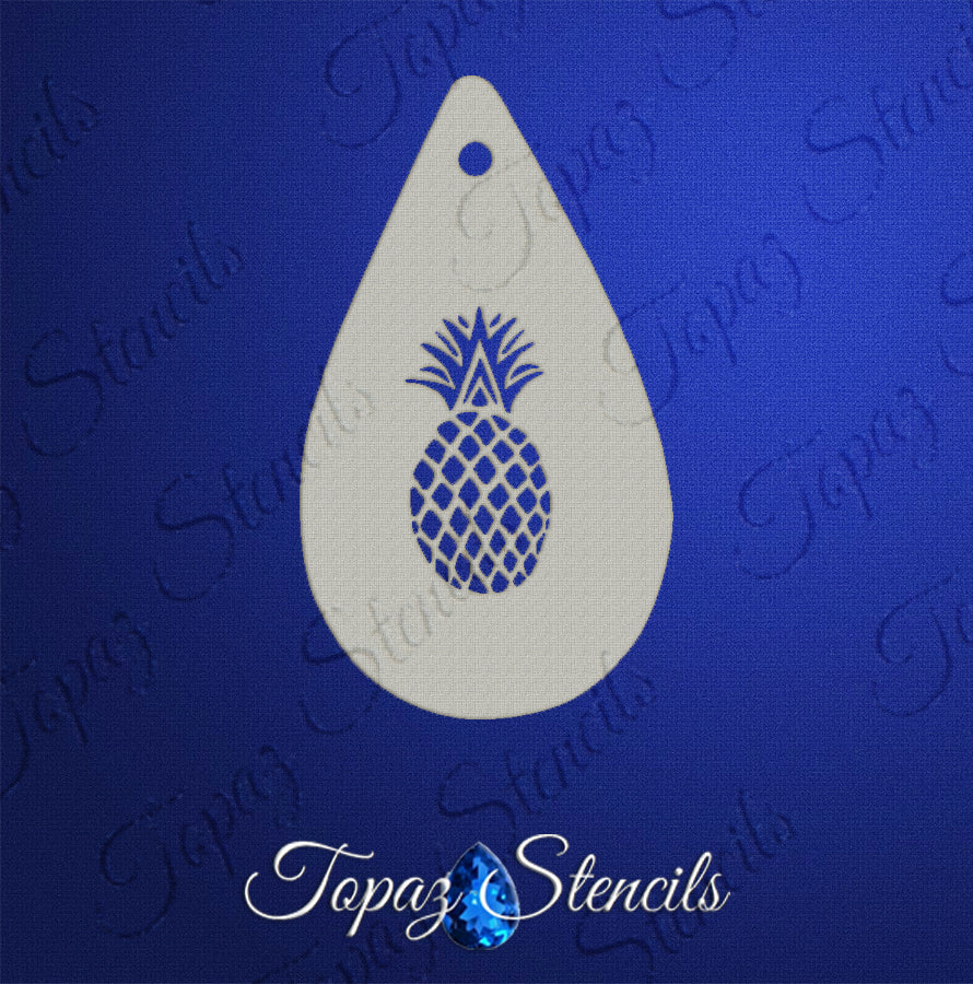 Pineapple stencil