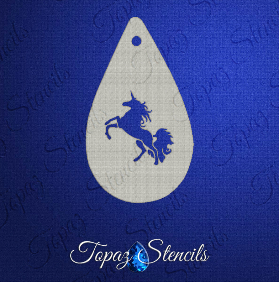 Unicorn stencil