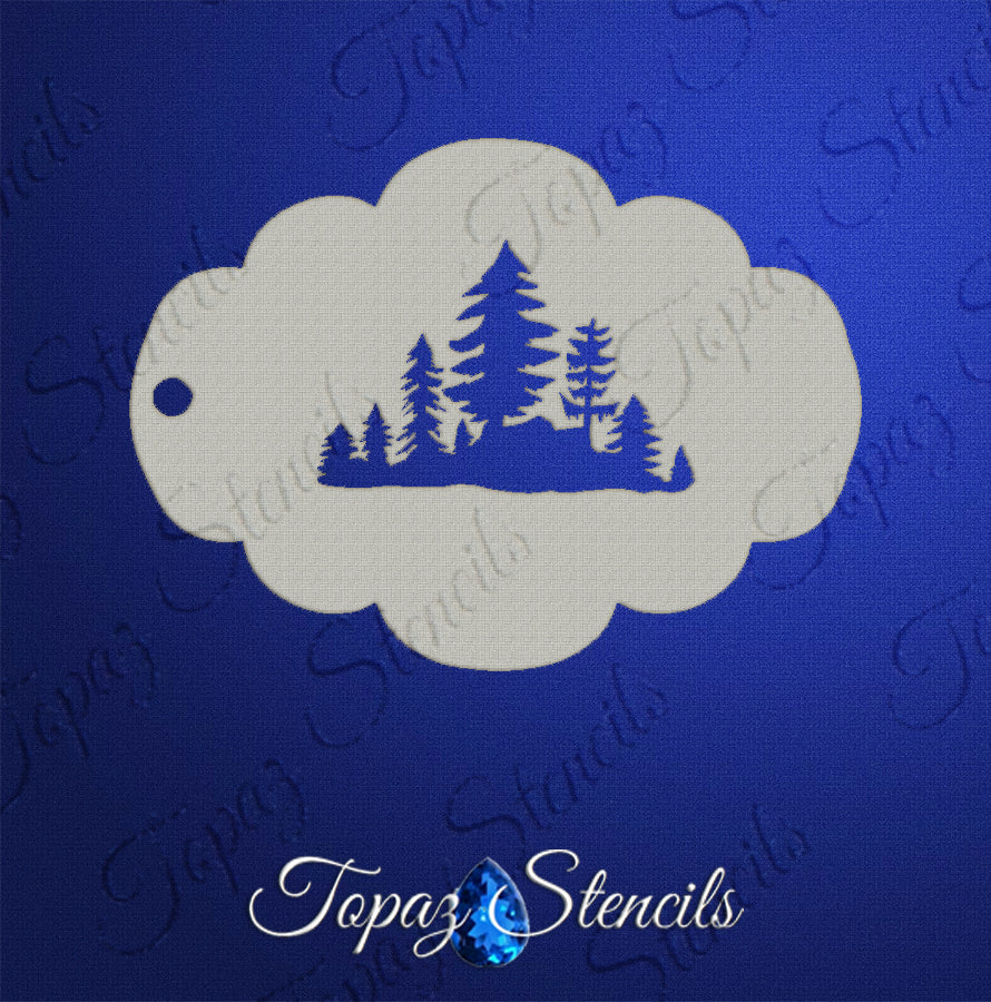 Tree Cluster stencil