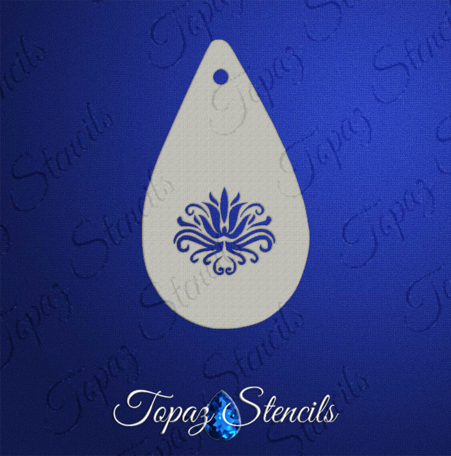 Damask stencil