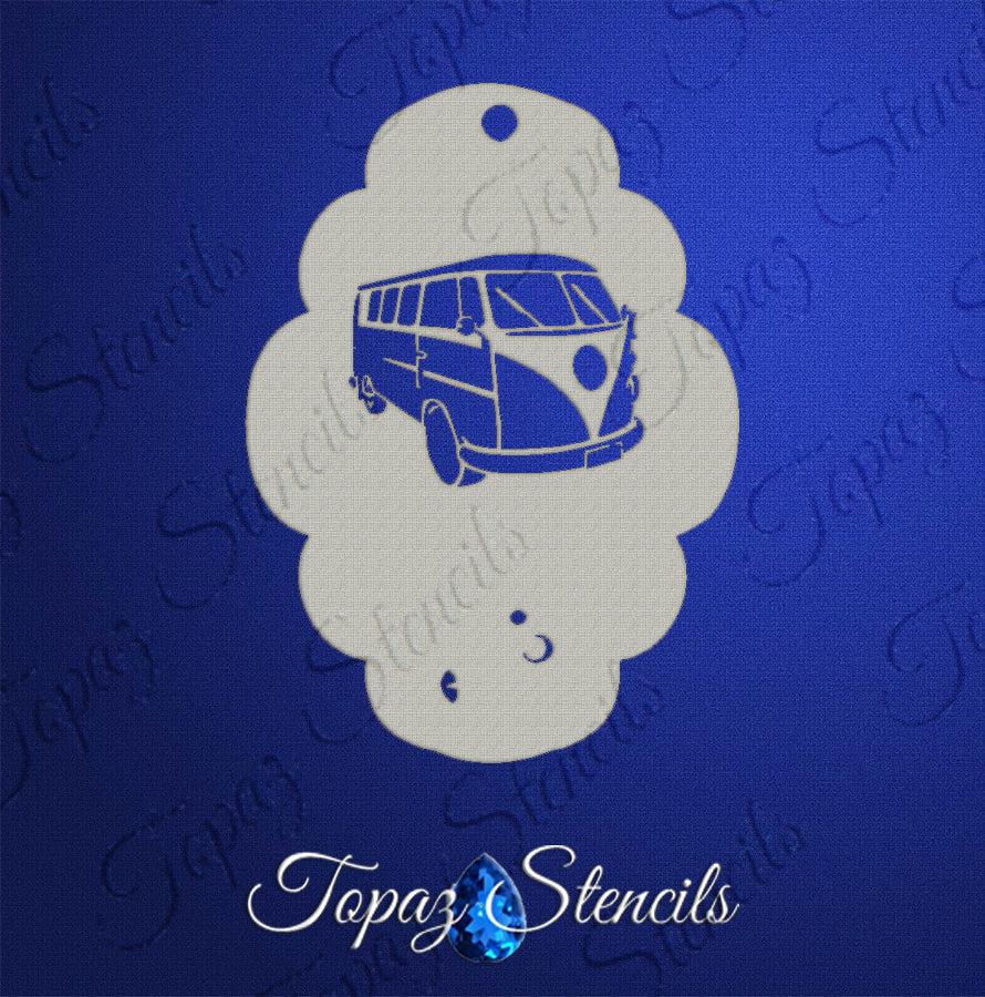 Large VW Bus stencil