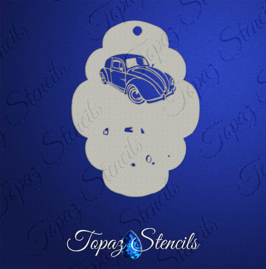 Large VW Bug stencil