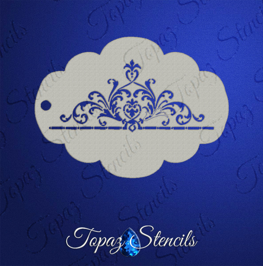 Princess Crown stencil