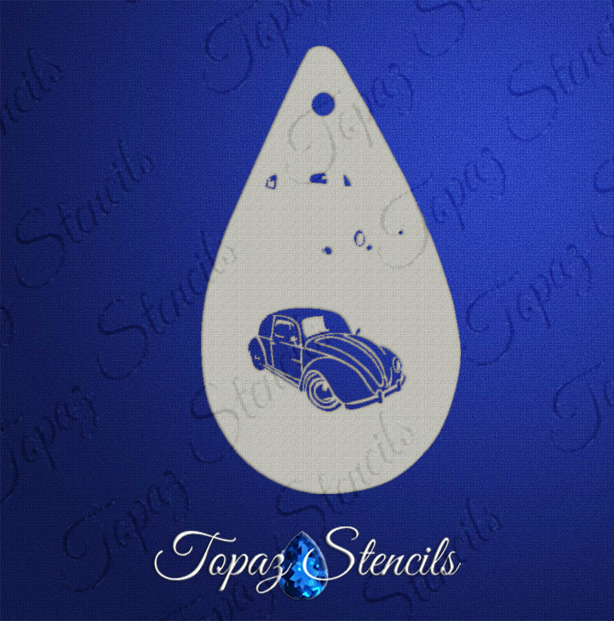 Small VW Bug stencil