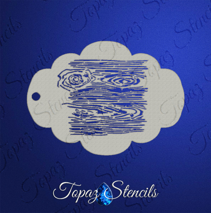 Woodgrain Texture stencil