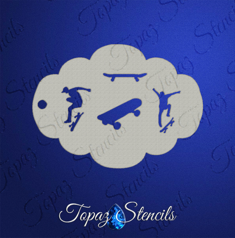 Boarders stencil