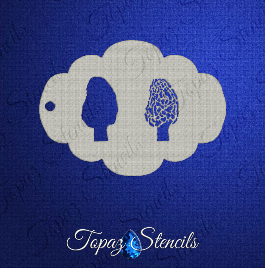 Morel stencil