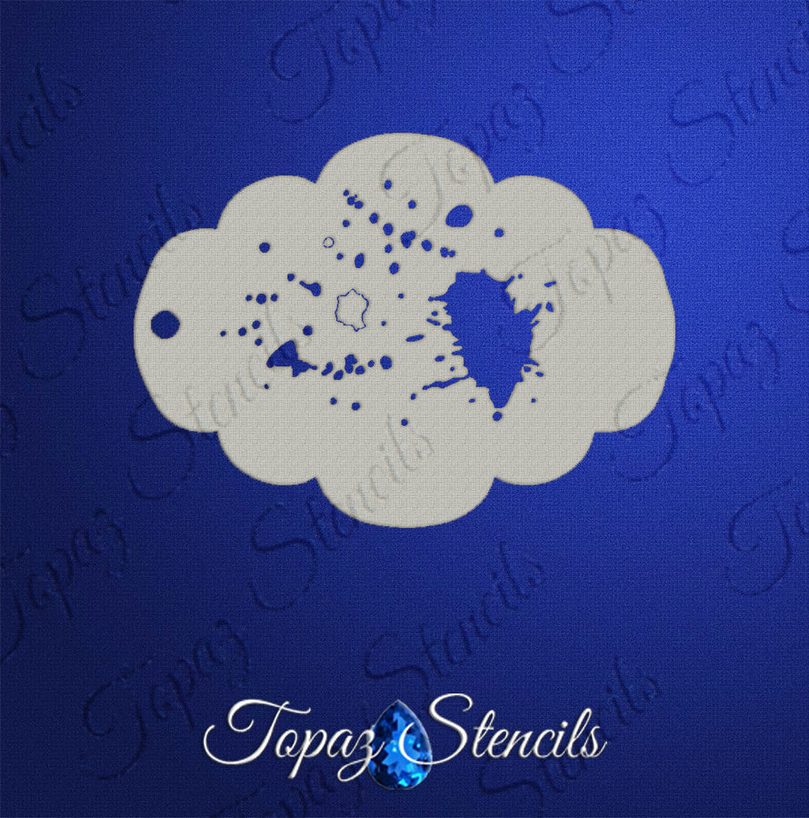 Splatter Texture stencil