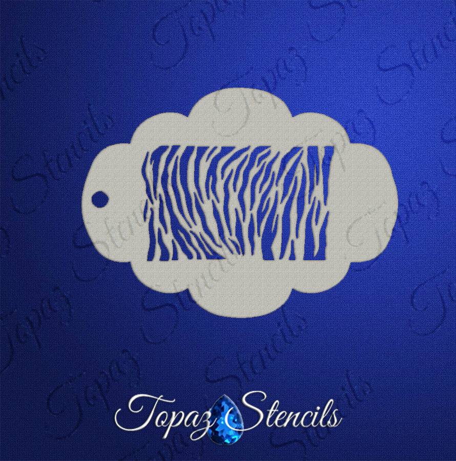 Tiger Stripes Texture stencil
