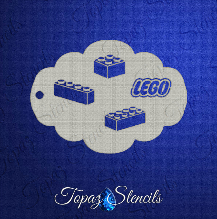 Lego Bricks stencil