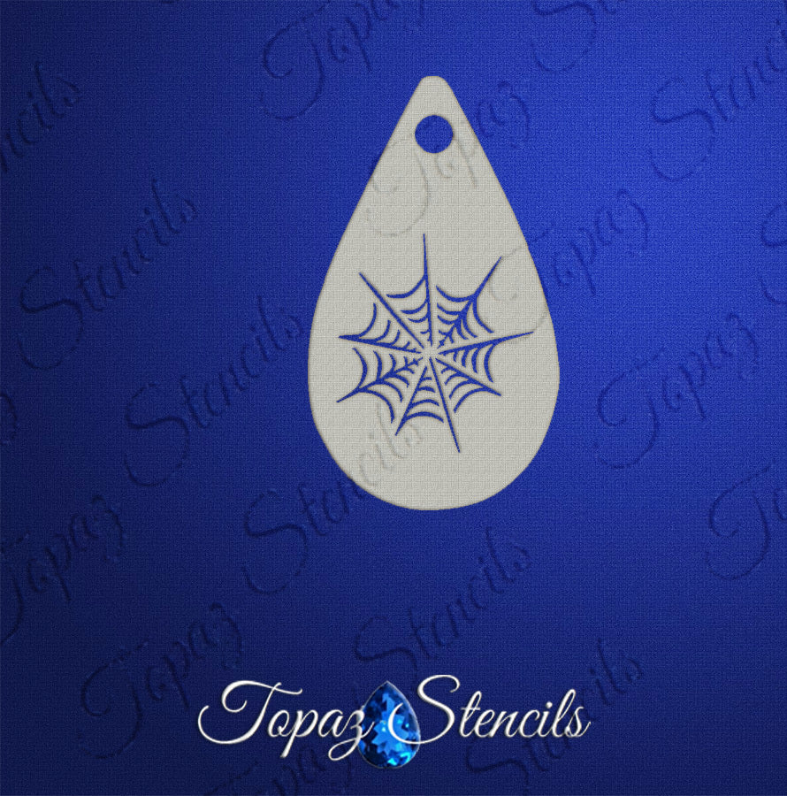 Tiny Spiderweb Texture stencil