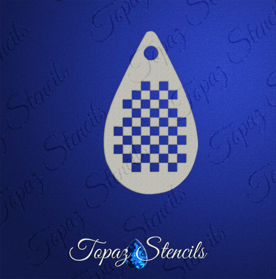 Tiny Checkerboard Texture stencil