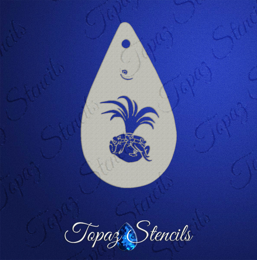 Poppie Troll stencil