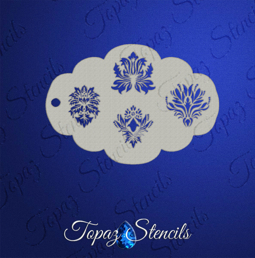 Fancy Focals stencil