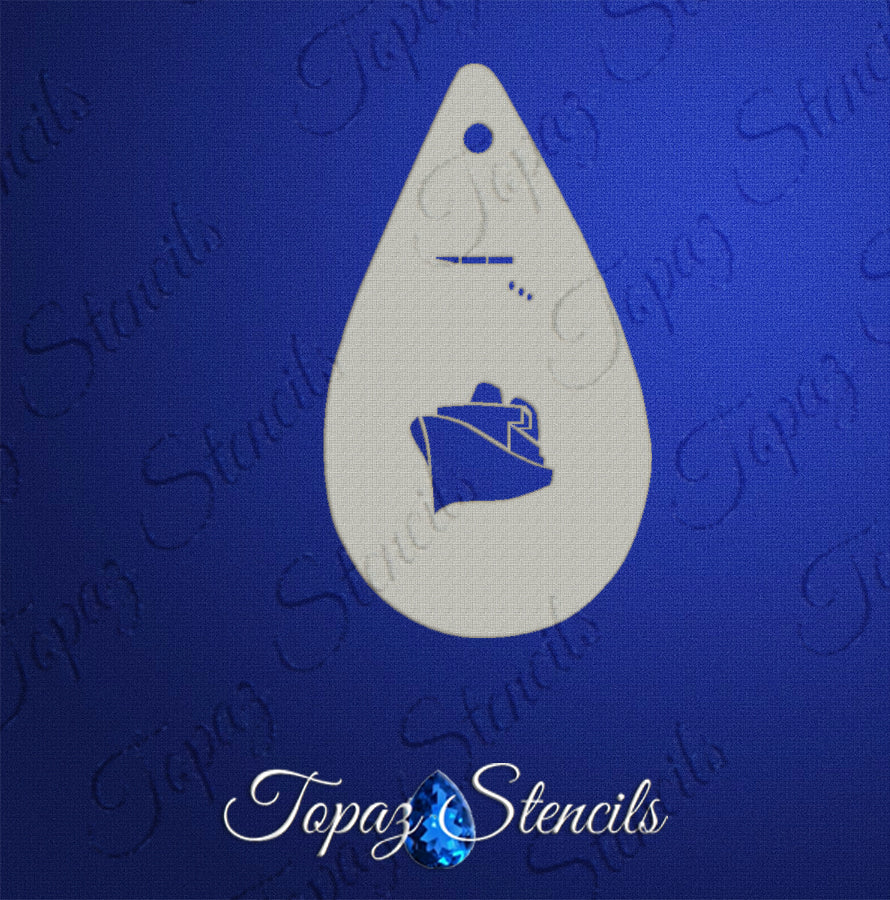 Yacht stencil