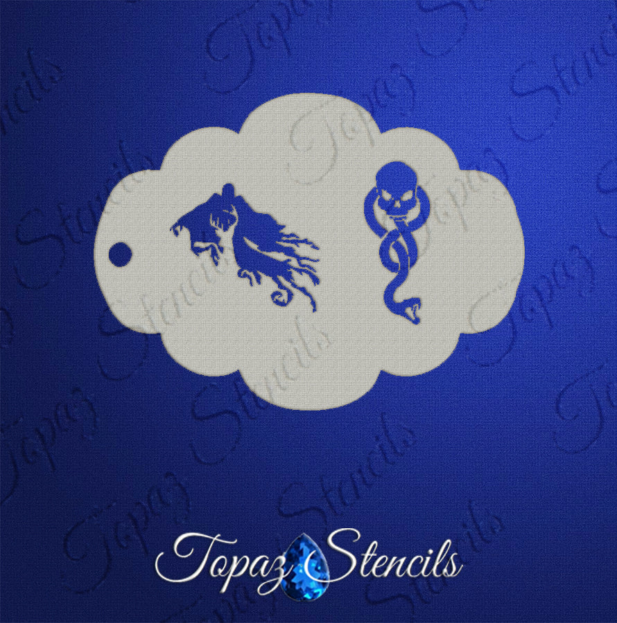 HP Dementor and Deatheater stencil