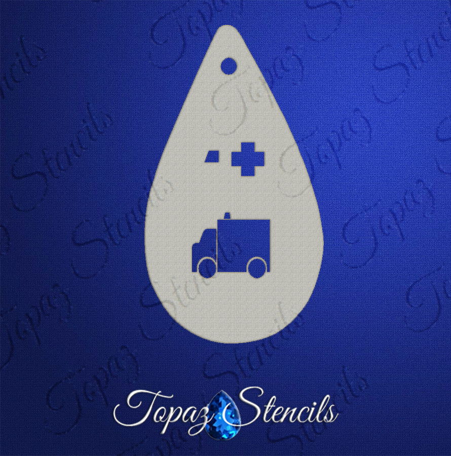 Ambulance stencil