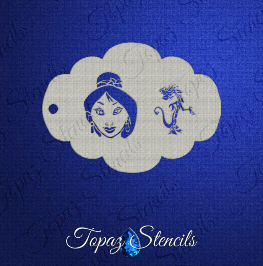 Mulan stencil