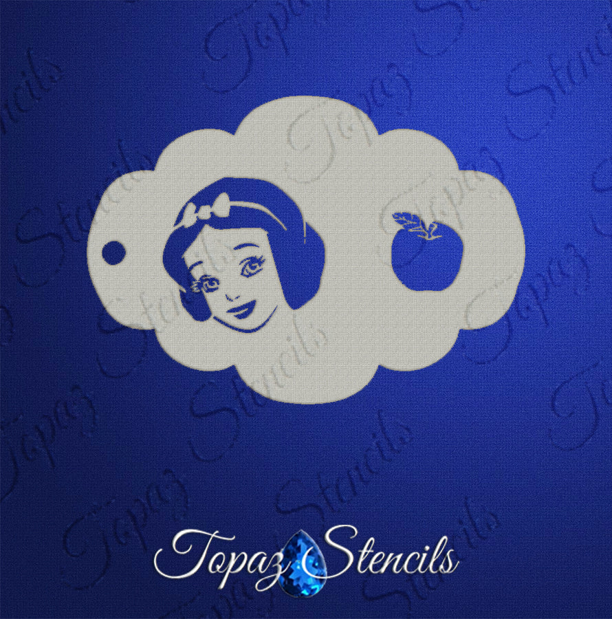 Snow White stencil