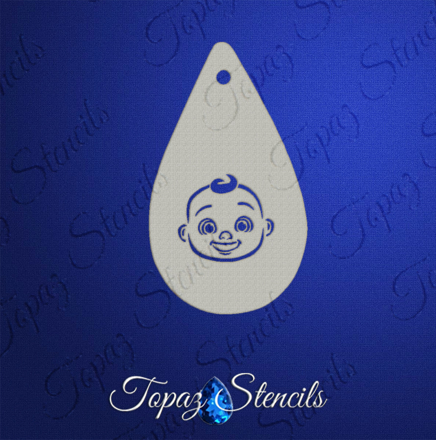 Coco Melon JJ stencil