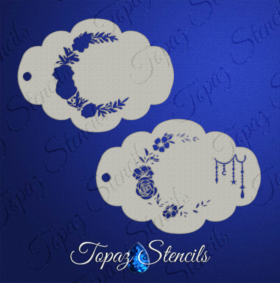 RayAnn's Flowers stencil