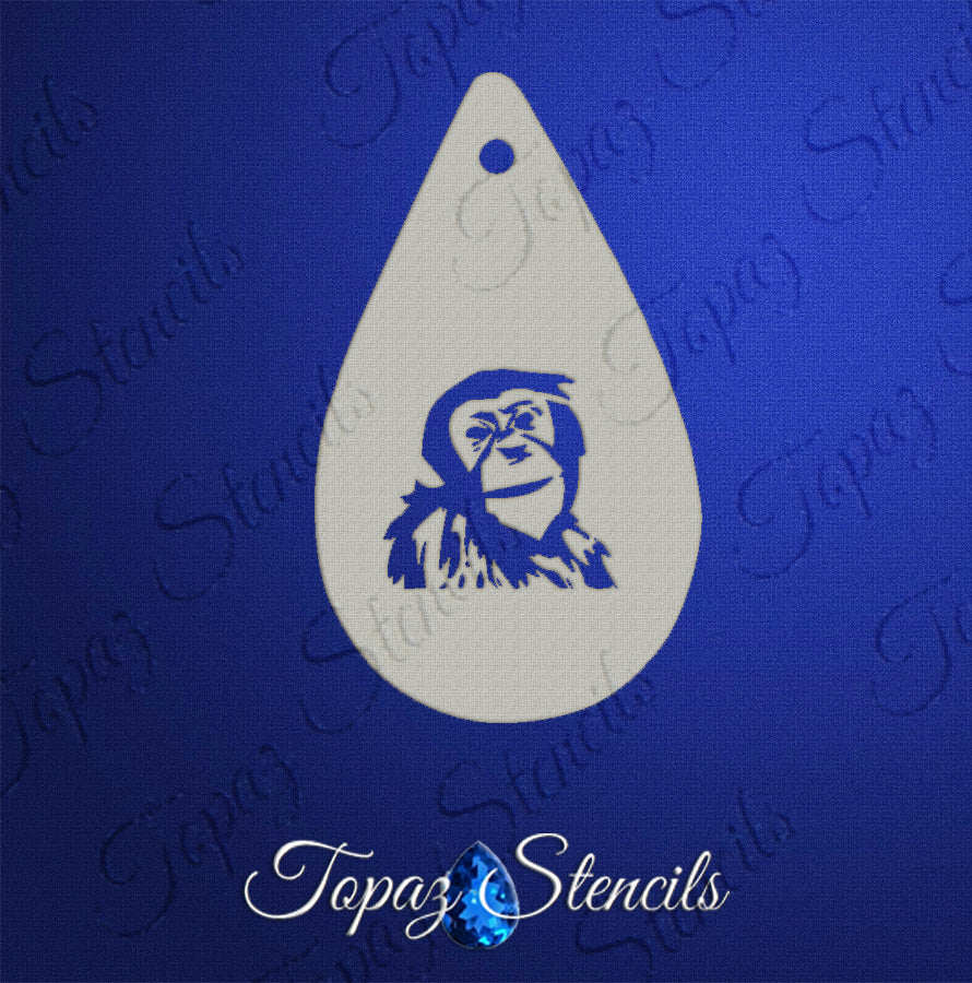 Chimp stencil