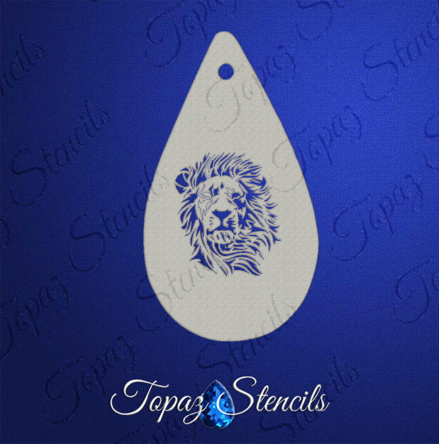 Lion stencil