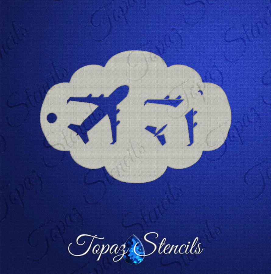 Two Step Plane stencil