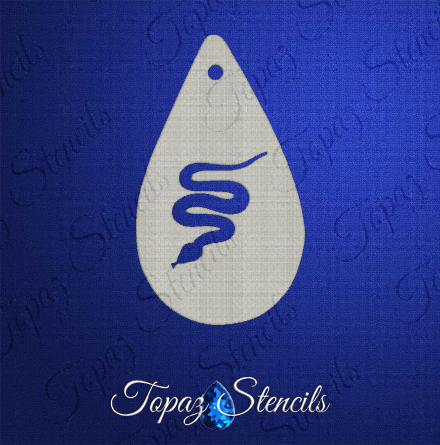 Simple Snake stencil