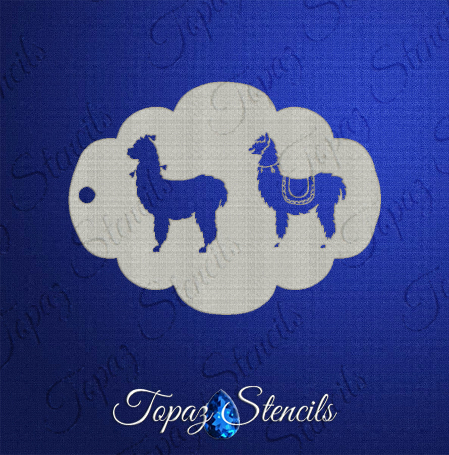 2-Step Llama stencil